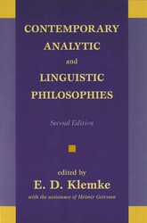Contemporary Analytic and Linguistic Philosophies