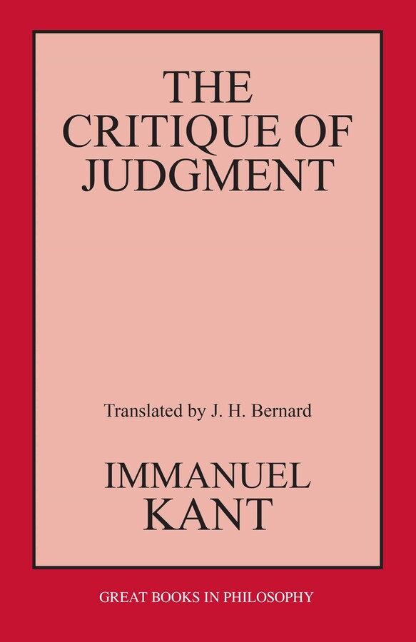 Critique of Judgment