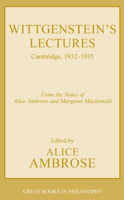 Wittgenstein's Lectures Wittgenstein's Lectures