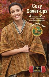 Cozy Cover-Ups—4 Crochet & 2 Knit Designs Created with Lion Brand Homespun Cozy Cover-Ups—4 Crochet & 2 Knit Designs Created with Lion Brand Homespun