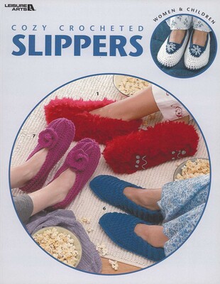 Cozy Crocheted Slippers Cozy Crocheted Slippers