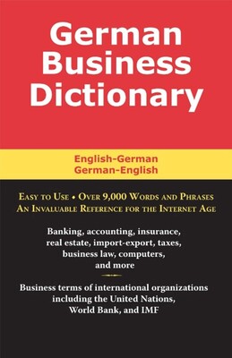 German Business Dictionary German Business Dictionary