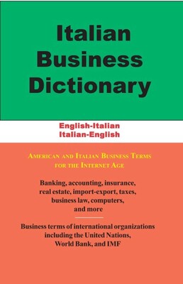 Italian Business Dictionary Italian Business Dictionary