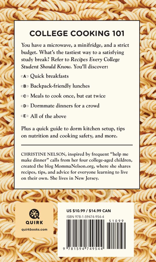 Recipes Every College Student Should Know