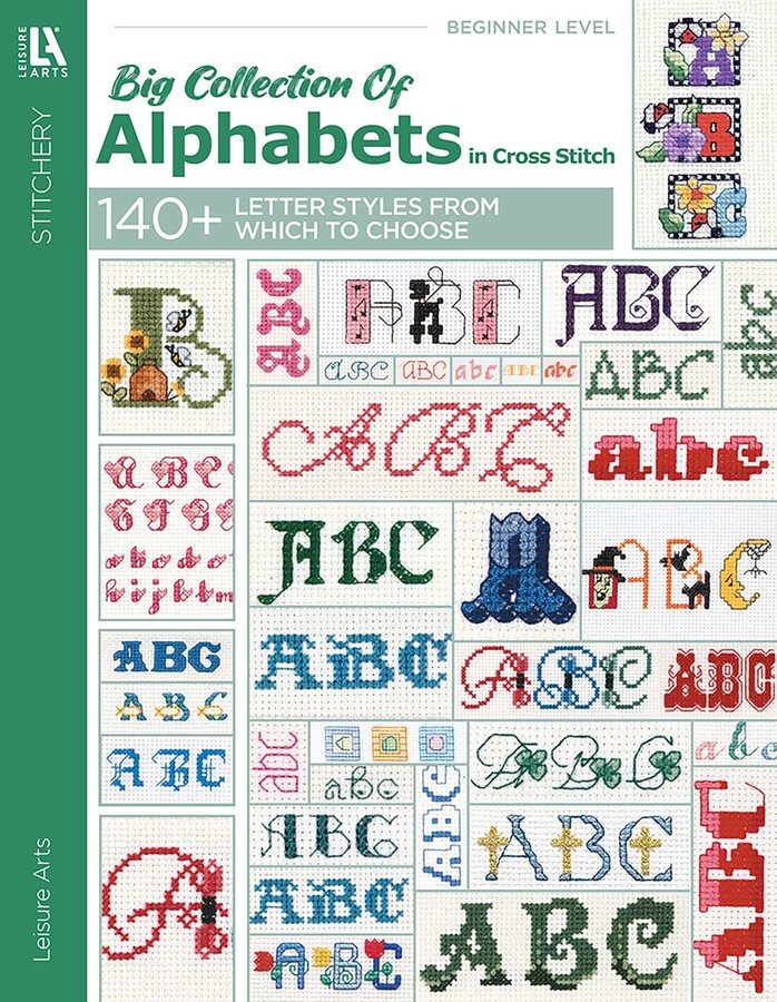 Big Collection of Alphabets in Cross Stitch