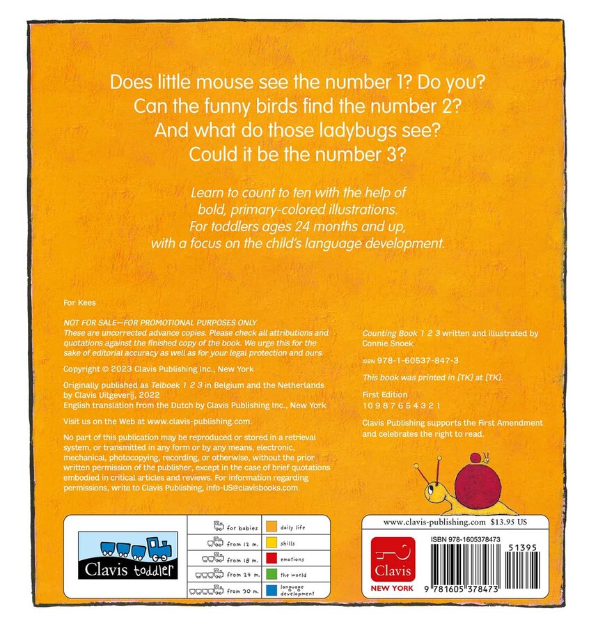Counting Book 1 2 3