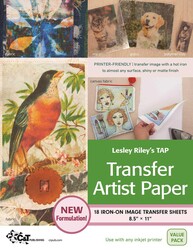 TAP Transfer Artist Paper, 18 Pack