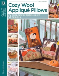 Cozy Wool Applique Pillows Cozy Wool Applique Pillows