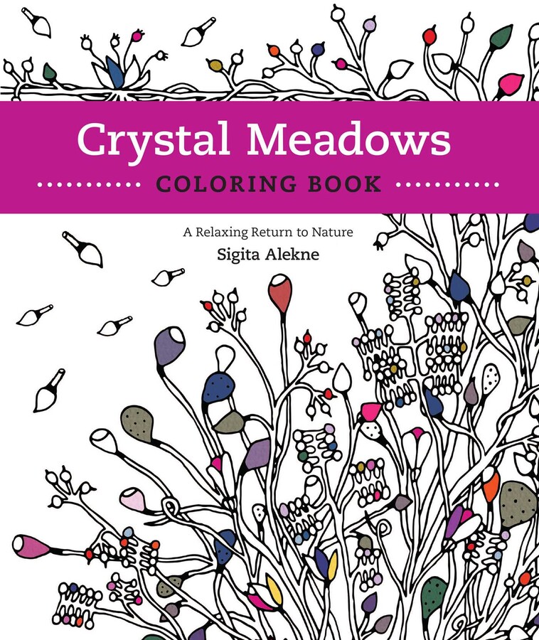 Crystal Meadows Coloring Book