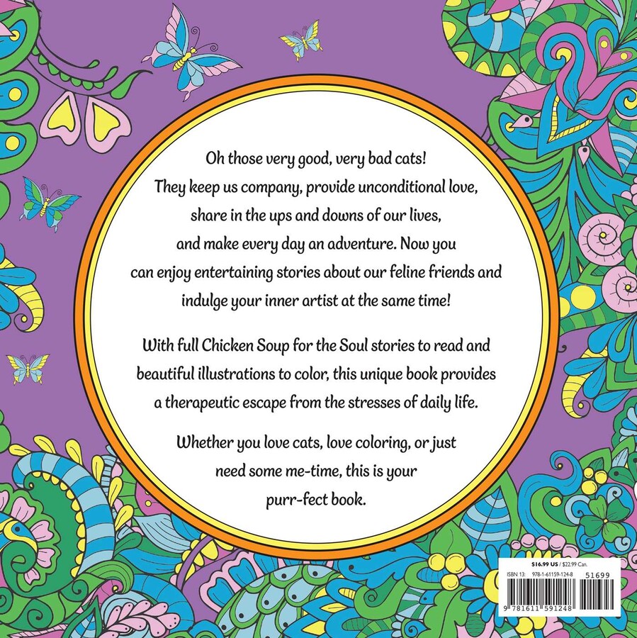 Chicken Soup for the Soul: My Very Good, Very Bad Cat Coloring Book