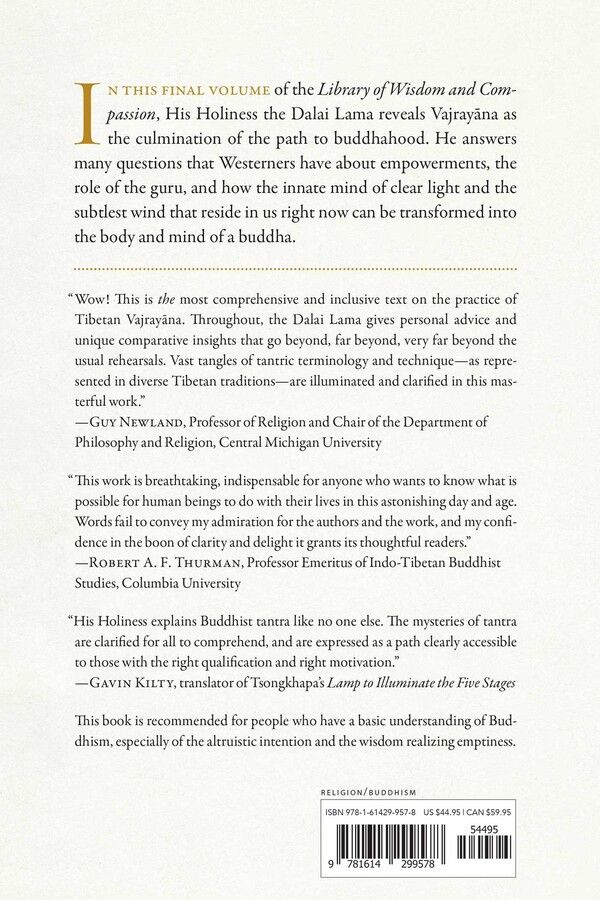 Vajrayana and the Culmination of the Path