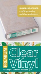 Premium Clear Vinyl Bolt, 18"" x 10 yards Premium Clear Vinyl Bolt, 18"" x 10 yards