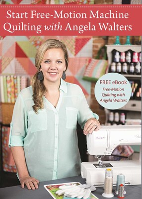Start Free-Motion Machine Quilting with Angela Walters DVD Start Free-Motion Machine Quilting with Angela Walters DVD
