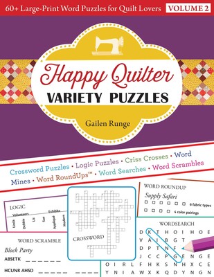 Happy Quilter Variety Puzzles, Volume 2