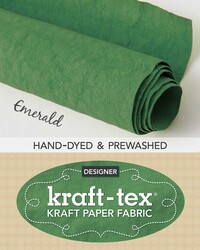 kraft-tex Roll Emerald Hand-Dyed & Prewashed kraft-tex Roll Emerald Hand-Dyed & Prewashed