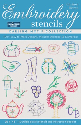 Embroidery Stencils Darling Motif Collection Embroidery Stencils Darling Motif Collection