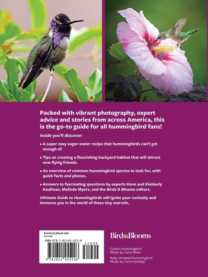 Birds & Blooms Ultimate Guide to Hummingbirds Book by Editors at