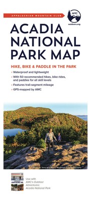 Acadia National Park Map Acadia National Park Map