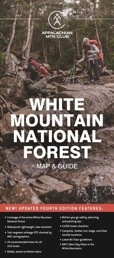 AMC White Mountain National Forest Map & Guide