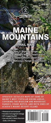 AMC Maine Mountains Trail Maps 3–6 AMC Maine Mountains Trail Maps 3–6