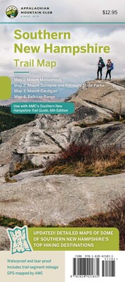 Southern New Hampshire Trail Map Southern New Hampshire Trail Map