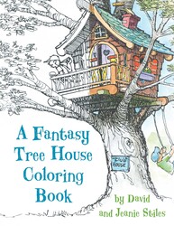 A Fantasy Tree House Coloring Book A Fantasy Tree House Coloring Book