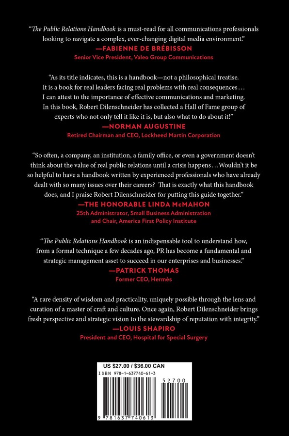 Public Relations Handbook