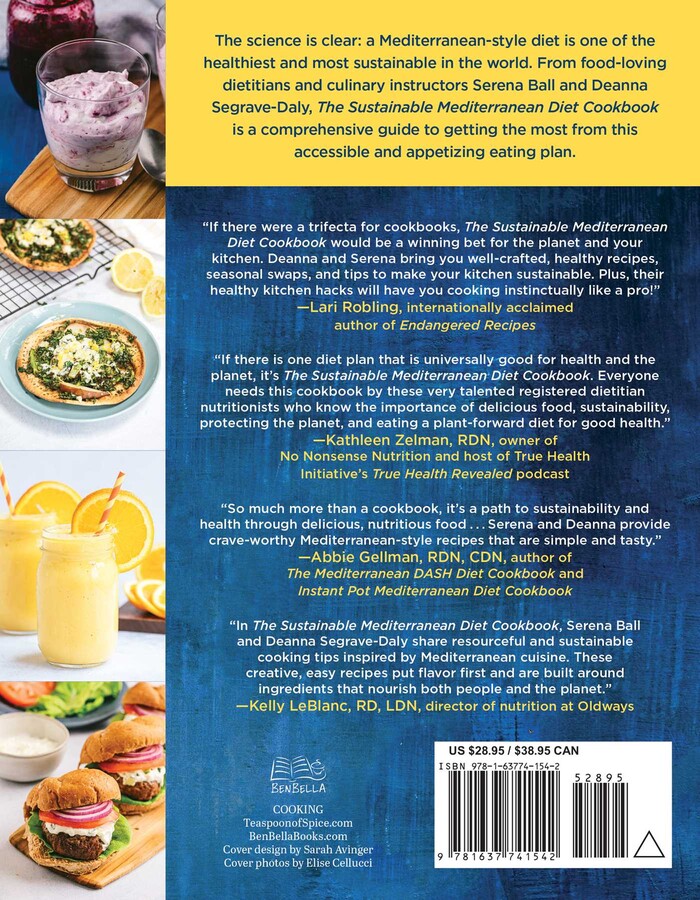 Sustainable Mediterranean Diet Cookbook