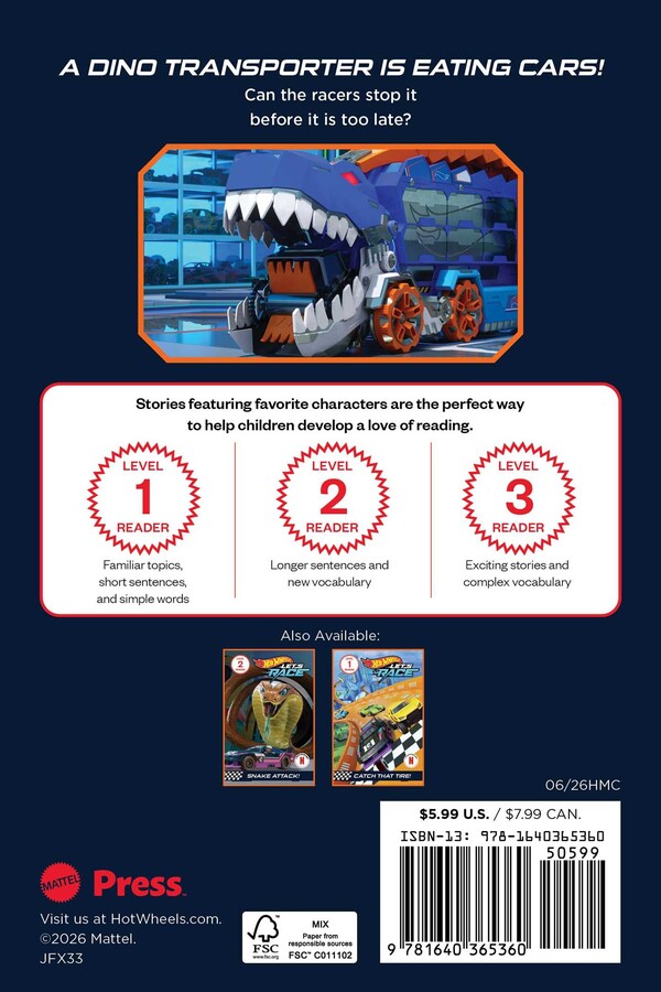 Hot Wheels Let's Race: Dino Disaster