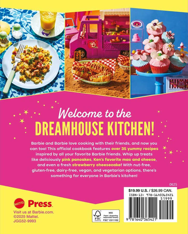 Barbie: Cooking with Besties: 35+ Recipes Kids Can Make!