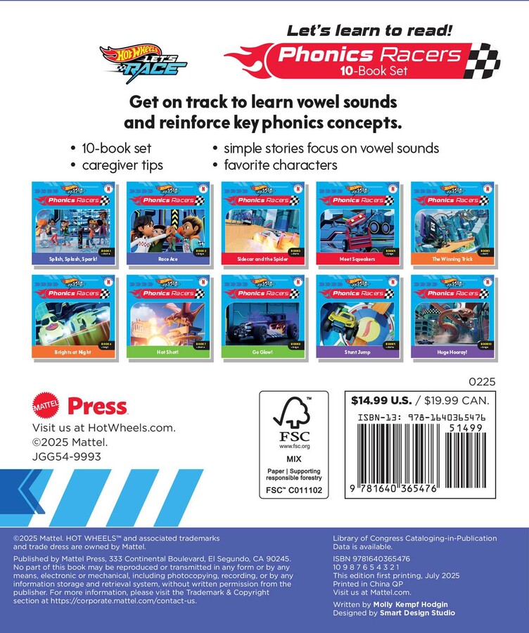 Hot Wheels Let's Race Phonics Racers