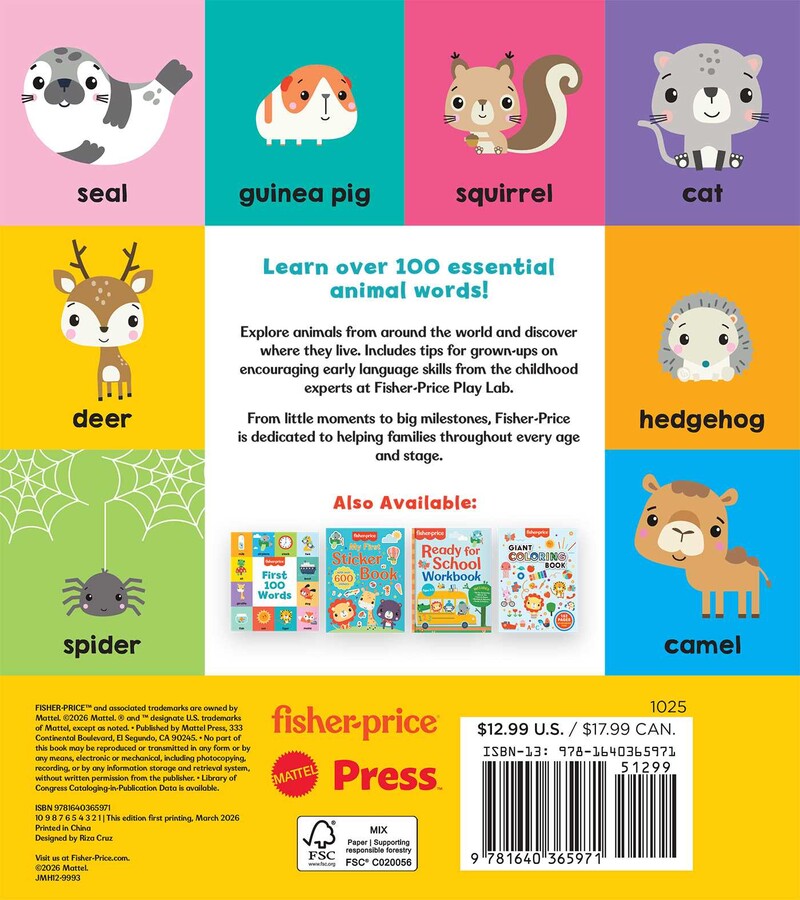 Fisher-Price:  First Animal Words
