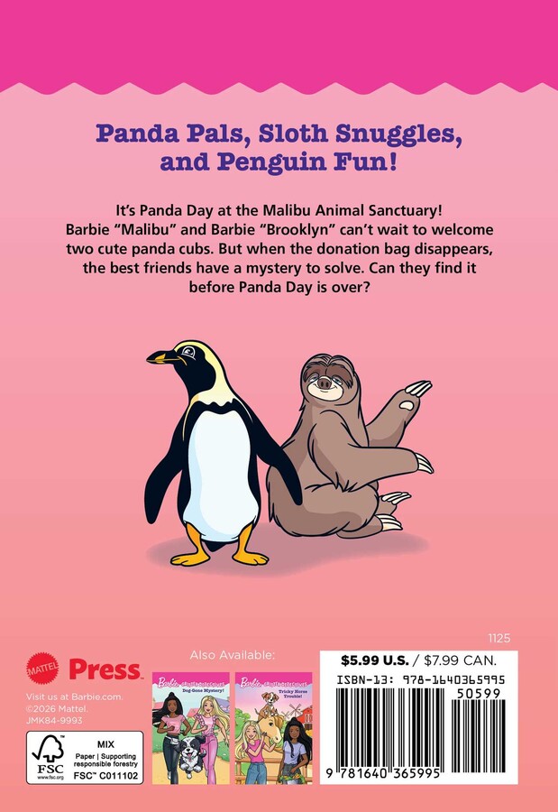 Barbie: Pesky Panda Problem! (Critter Detectives)