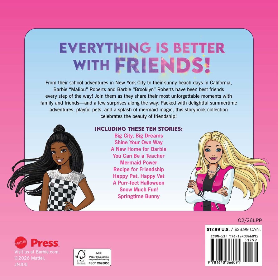 Barbie: Dream Big Together (Storybook Collection)