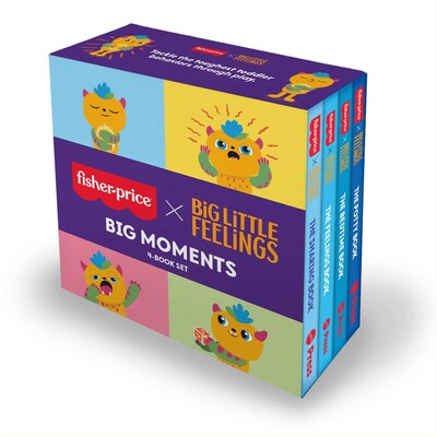 Fisher-Price X Big Little Feelings: Big Moments (4-Book Set) Fisher-Price X Big Little Feelings: Big Moments (4-Book Set)