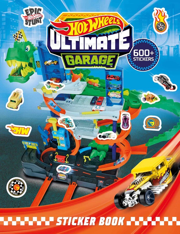 Hot Wheels:  Ultimate Garage Sticker Book