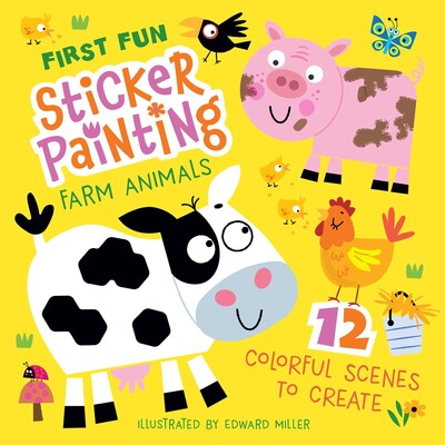 First Fun: Sticker Painting Farm Animals First Fun: Sticker Painting Farm Animals