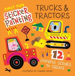 First Fun Sticker Painting: Trucks & Tractors First Fun Sticker Painting: Trucks & Tractors