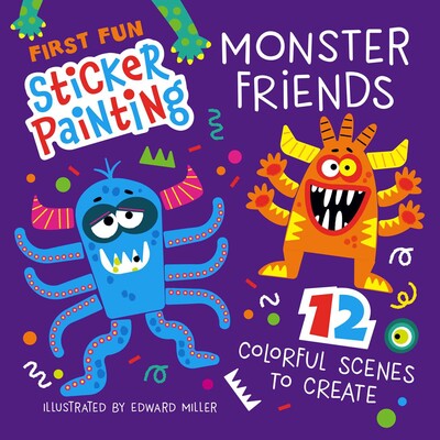 First Fun Sticker Painting: Monster Friends First Fun Sticker Painting: Monster Friends