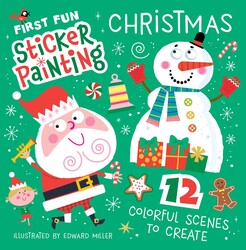First Fun Sticker Painting: Christmas First Fun Sticker Painting: Christmas