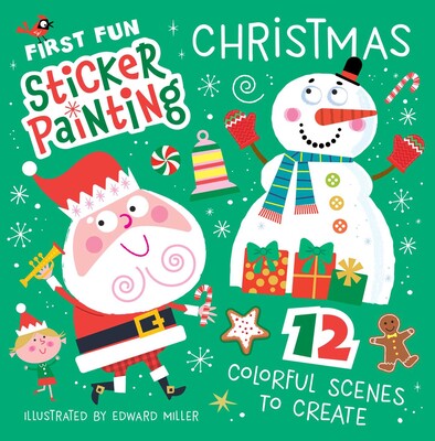 First Fun Sticker Painting: Christmas First Fun Sticker Painting: Christmas