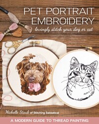 Pet Portrait Embroidery Pet Portrait Embroidery