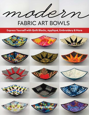 Modern Fabric Art Bowls Modern Fabric Art Bowls