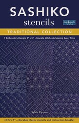 Sashiko Stencils, Traditional Collection Sashiko Stencils, Traditional Collection