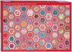 Kaffe Fassett's Fabulous Florals Quilt Jigsaw Puzzle for Adults Kaffe Fassett's Fabulous Florals Quilt Jigsaw Puzzle for Adults