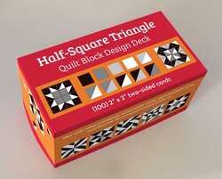 Half-Square Triangle Quilt Block Design Deck Half-Square Triangle Quilt Block Design Deck