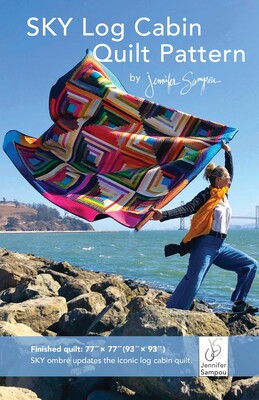 SKY Log Cabin Quilt Pattern SKY Log Cabin Quilt Pattern