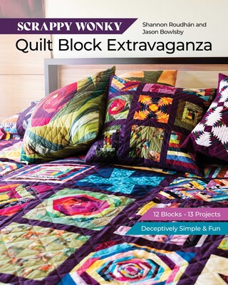 Scrappy Wonky Quilt Block Extravaganza Scrappy Wonky Quilt Block Extravaganza