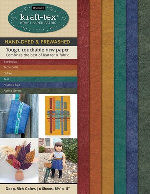 kraft-tex Designer Sampler 6 Deep, Rich Colors Hand-Dyed & Prewashed kraft-tex Designer Sampler 6 Deep, Rich Colors Hand-Dyed & Prewashed
