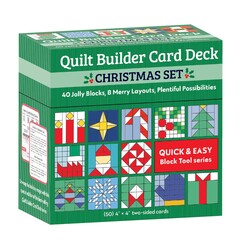 Quilt Builder Card Deck Christmas Set Quilt Builder Card Deck Christmas Set